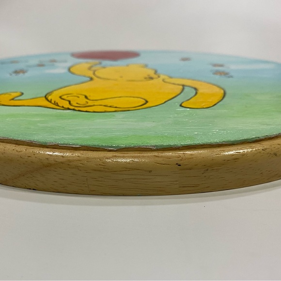 Hand Painted Acrylic Winnie The Pooh Flying Through the Sky Baby Shower, Disney - Picture 6 of 9